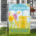 Watering Can Garden Flag