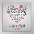 Personalized Every Love Story Canvas