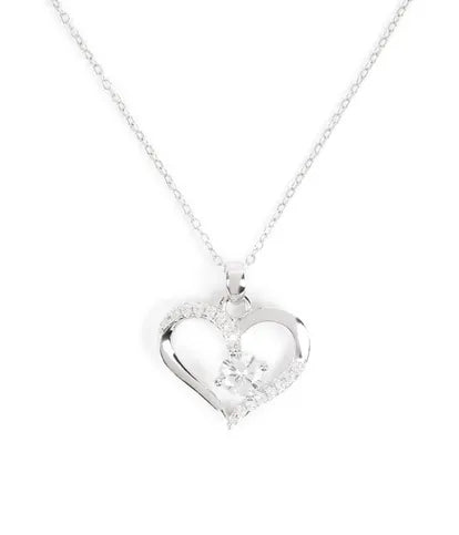 Forever Rose & Sterling Silver Necklace Gift