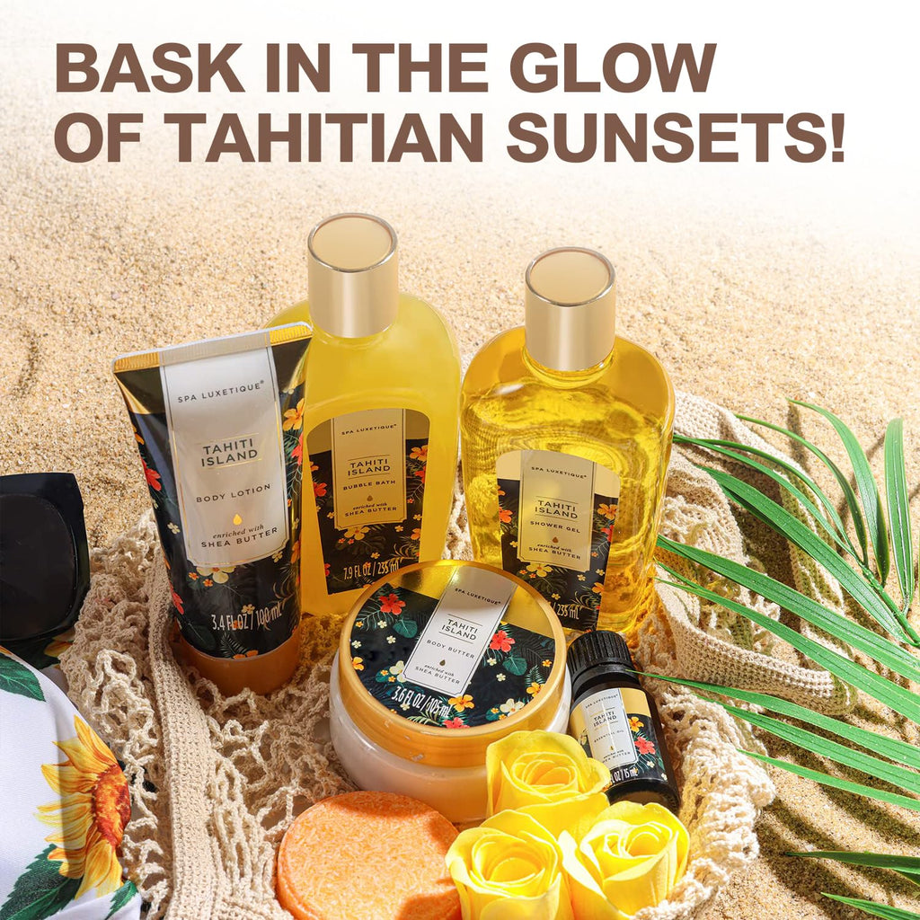 Tahiti Island 15 Piece Spa Gift Bag