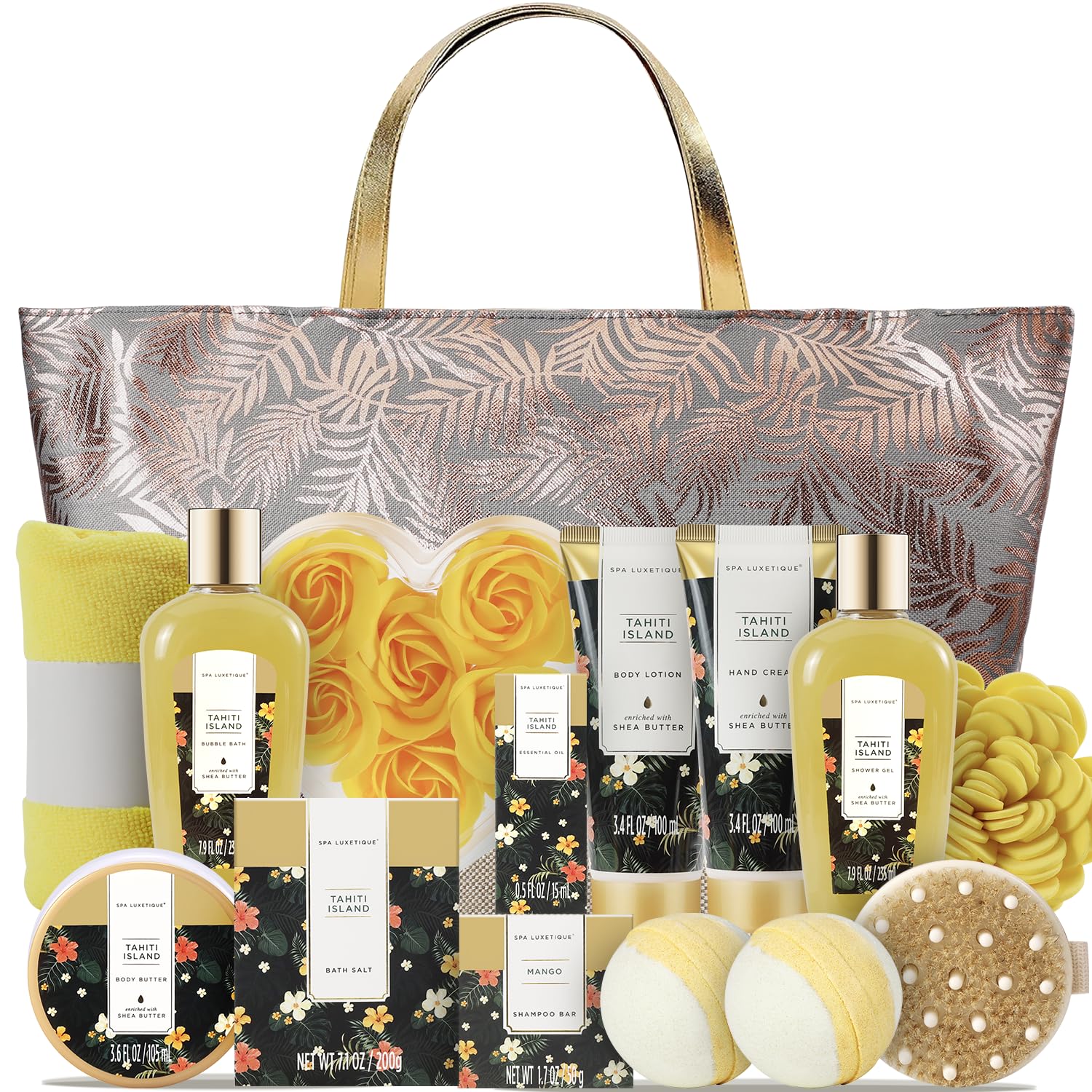 Tahiti Island 15 Piece Spa Gift Bag