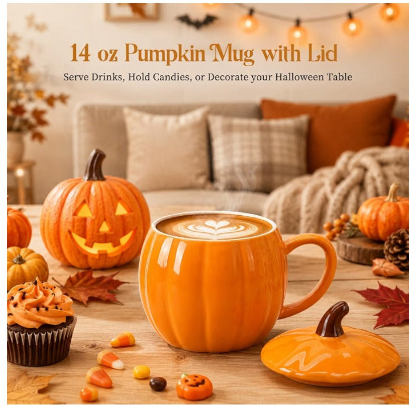 Pumpkin Mug Boo 8 Piece Gift Set